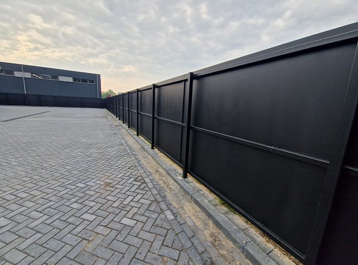 Aluminium wand afscheiding